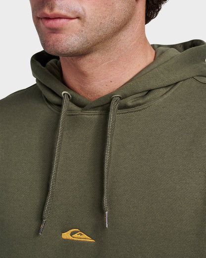 Quick Silver Passage Logo Hoodie - Grape Leaf