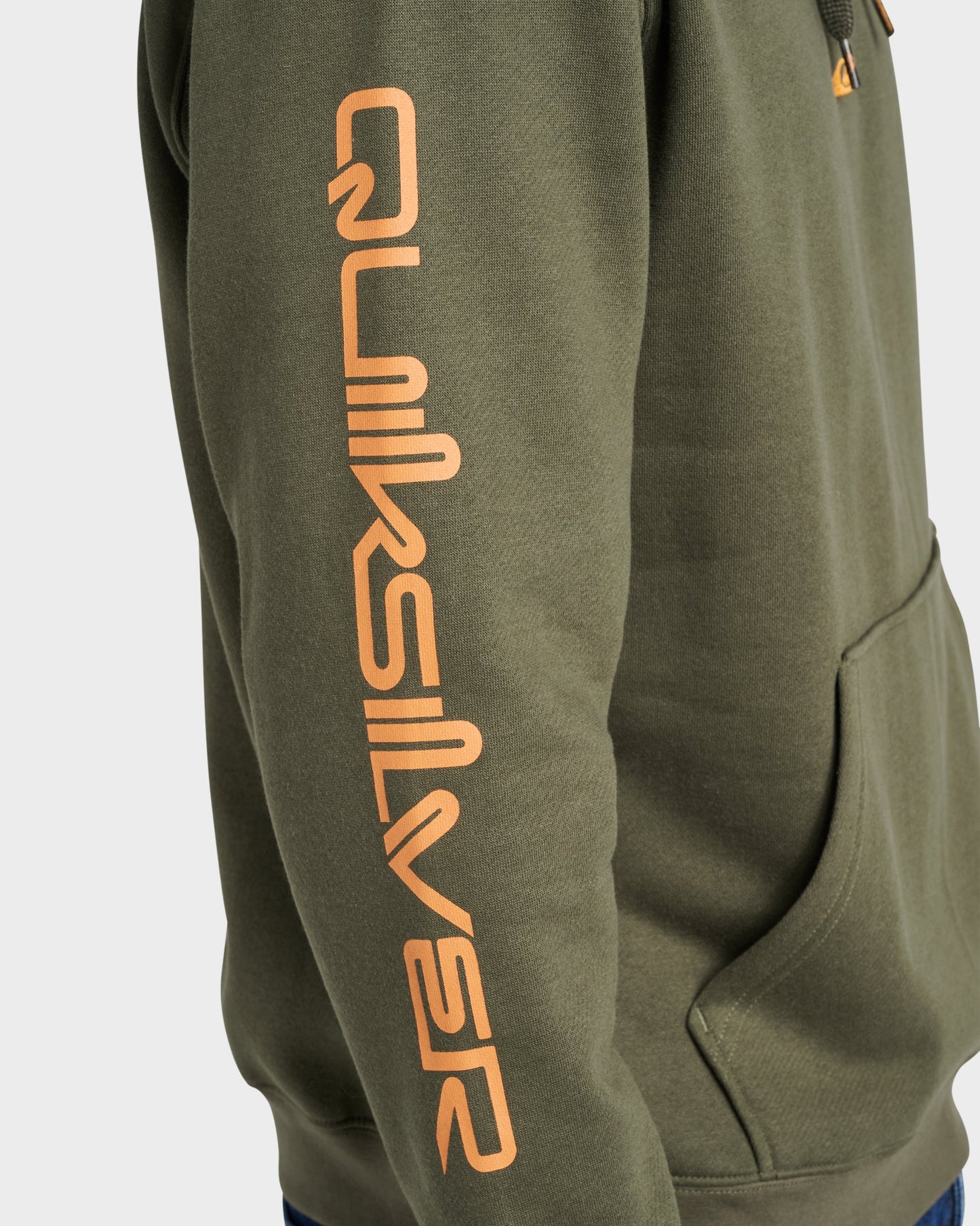 Quick Silver Passage Logo Hoodie - Grape Leaf