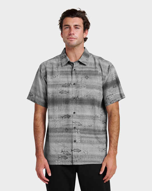 Quick Silver Waterman Go Fish Shirt - Phantom