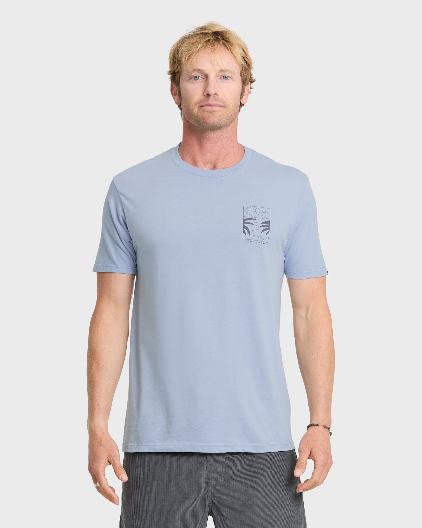 Quick Silver Ca PCH Cruisin T-Shirt - Ashley Blue