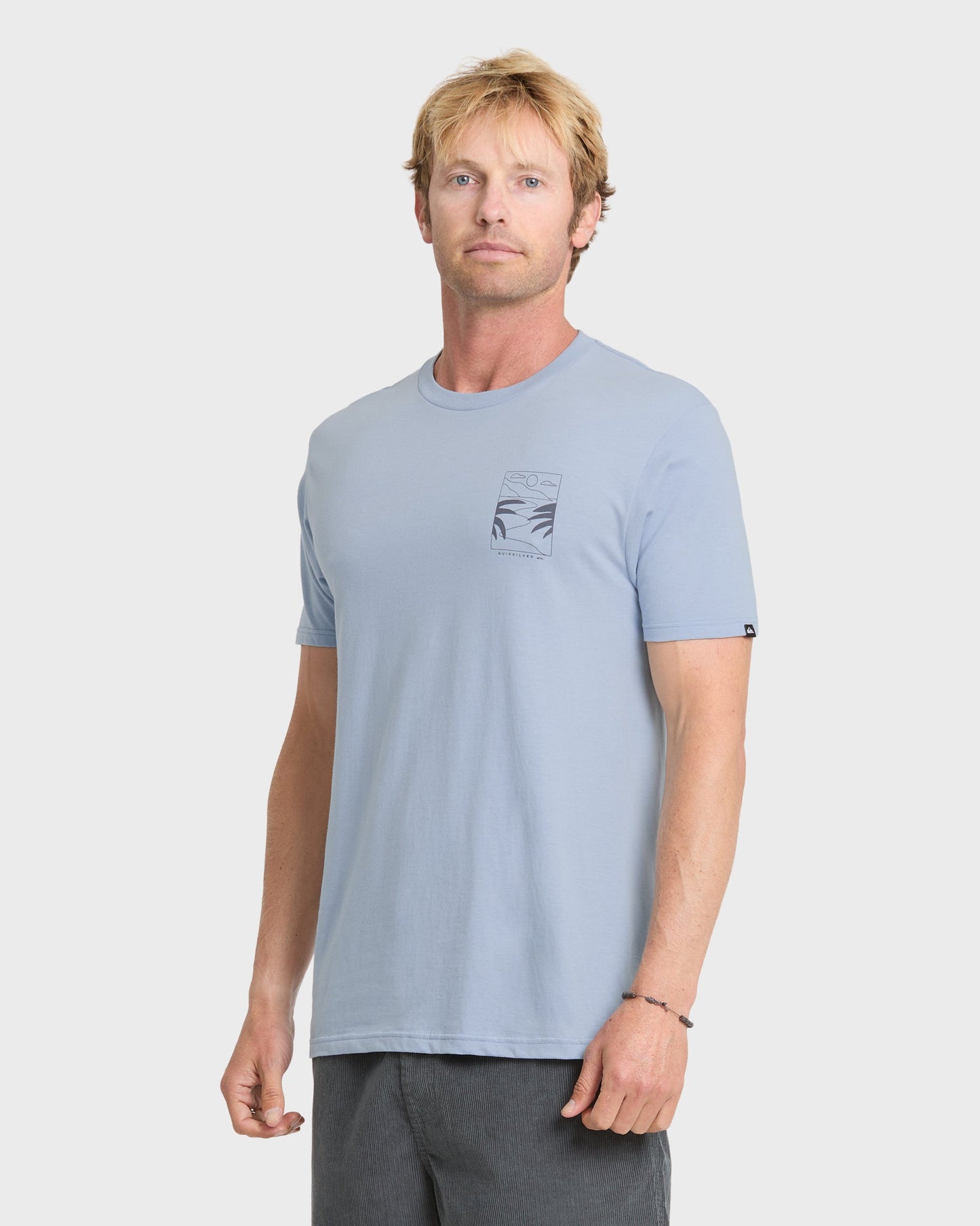 Quick Silver Ca PCH Cruisin T-Shirt - Ashley Blue