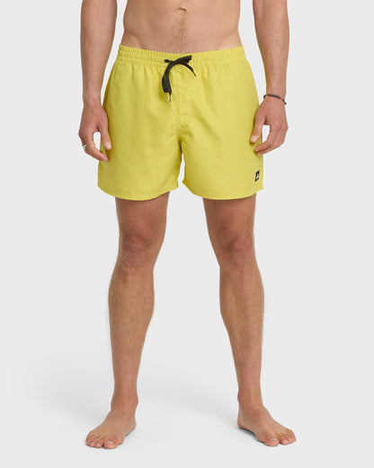 Quick Silver Everyday Solid 17" Swim Trunks - Acacia