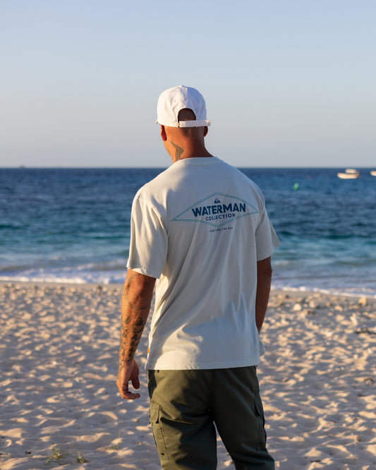 Quick Silver Waterman Diamond Classic T-shirt - Smoke