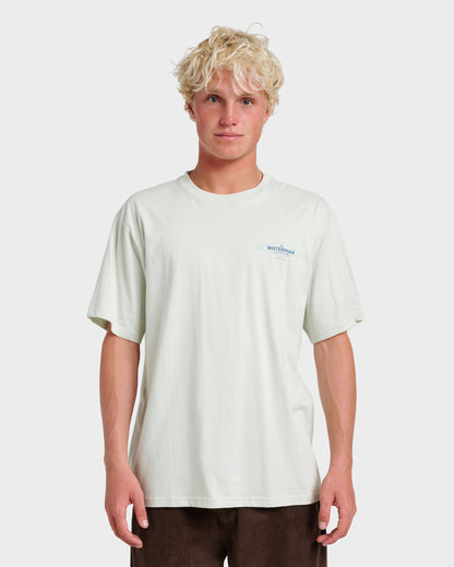 Quick Silver Waterman Diamond Classic T-shirt - Smoke
