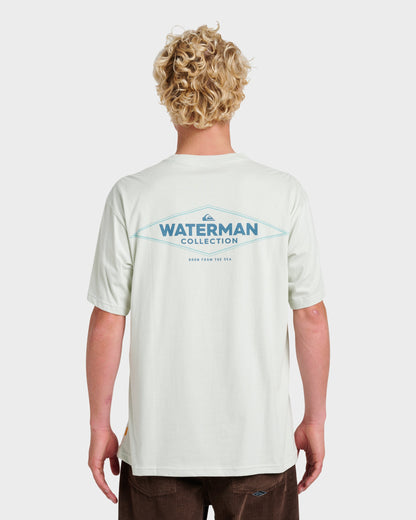 Quick Silver Waterman Diamond Classic T-shirt - Smoke