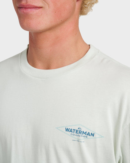 Quick Silver Waterman Diamond Classic T-shirt - Smoke