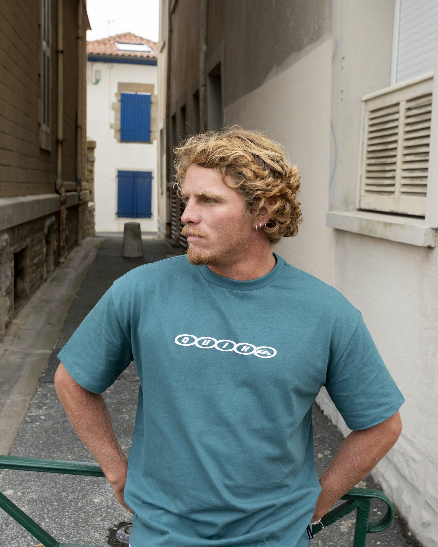Quick Silver Linked Heavy Weight T-shirt - Mediterranea