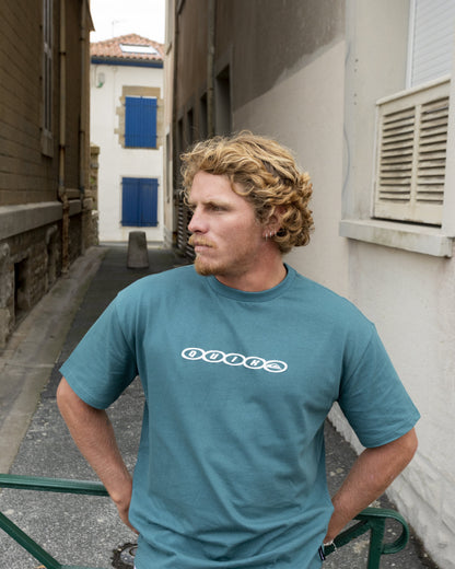Quick Silver Linked Heavy Weight T-shirt - Mediterranea