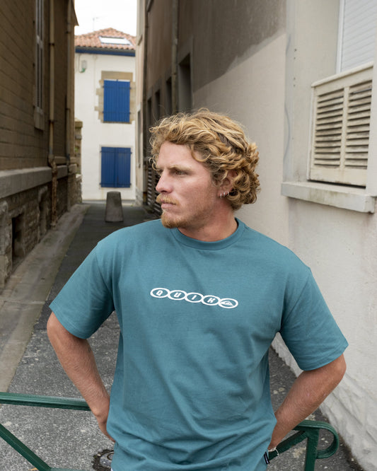 Quick Silver Linked Heavy Weight T-shirt - Mediterranea