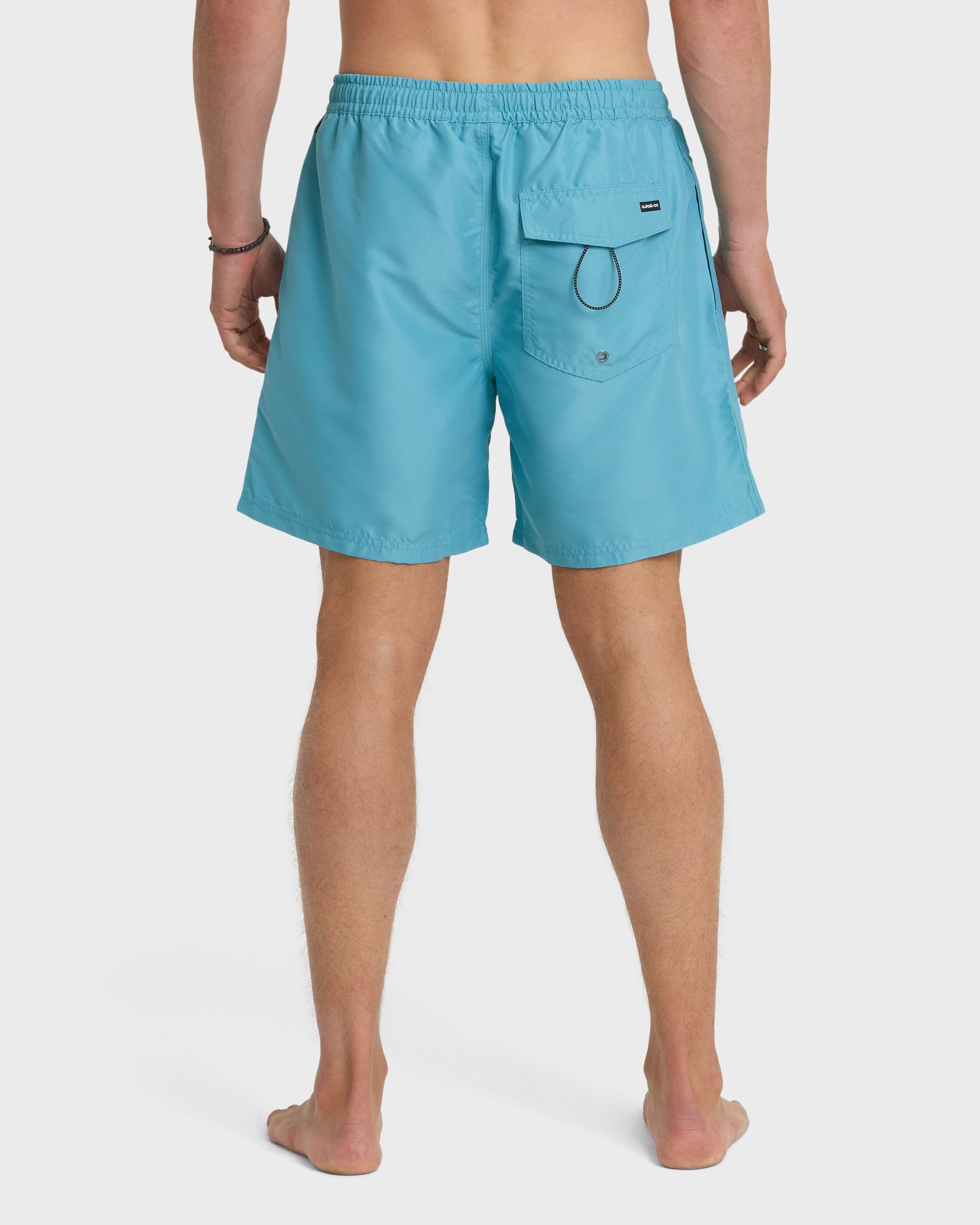 Quick Silver Everyday Solid 17" Swim Trunks - Dusty Turquoise