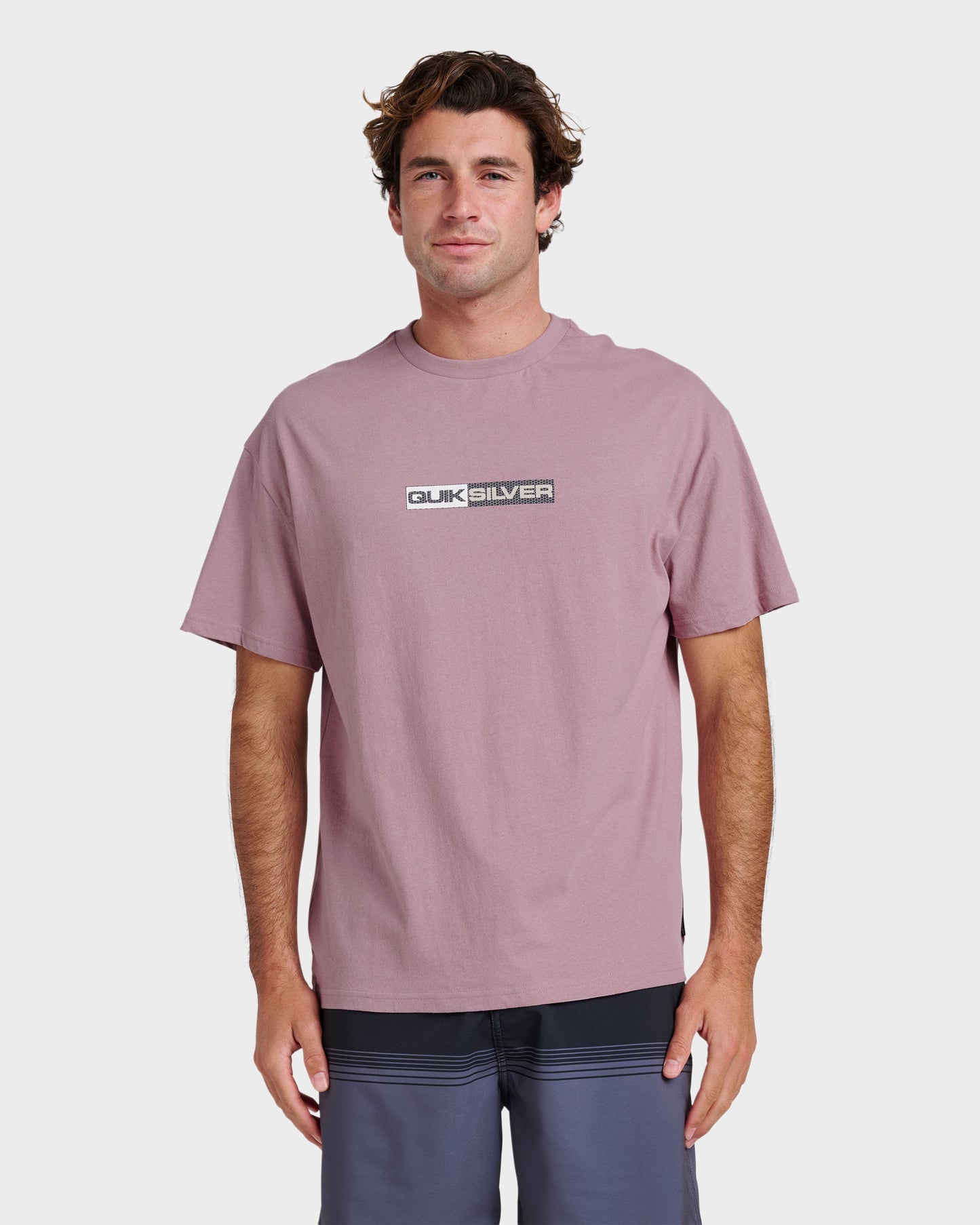 Quick Silver Saturn Tech Heavy Weight T-shirt - Elderberry