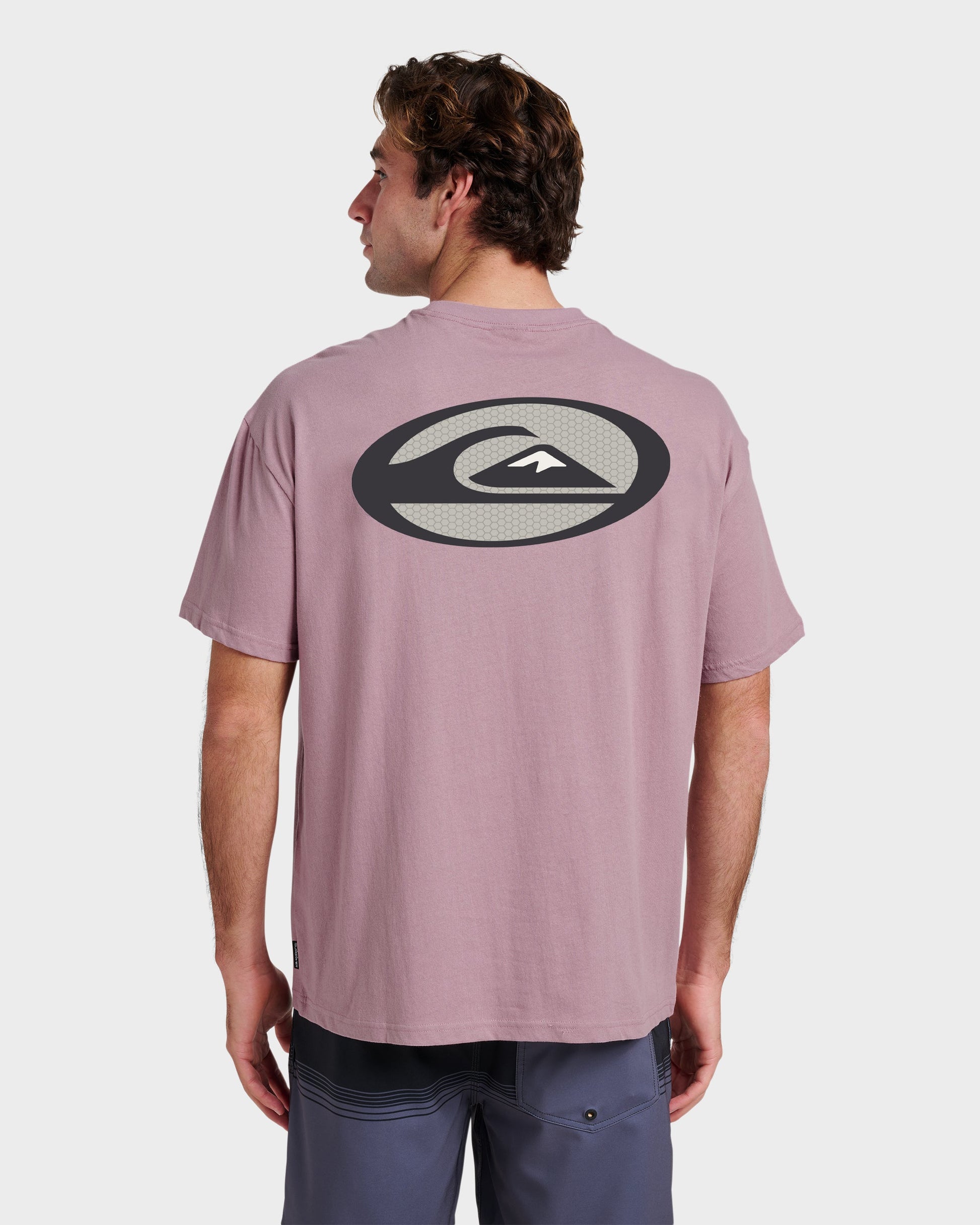 Quick Silver Saturn Tech Heavy Weight T-shirt - Elderberry