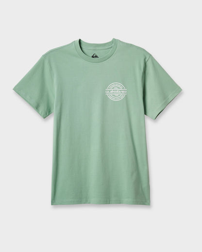 Quick Silver Mirrored Classic T-shirt - Granite Green