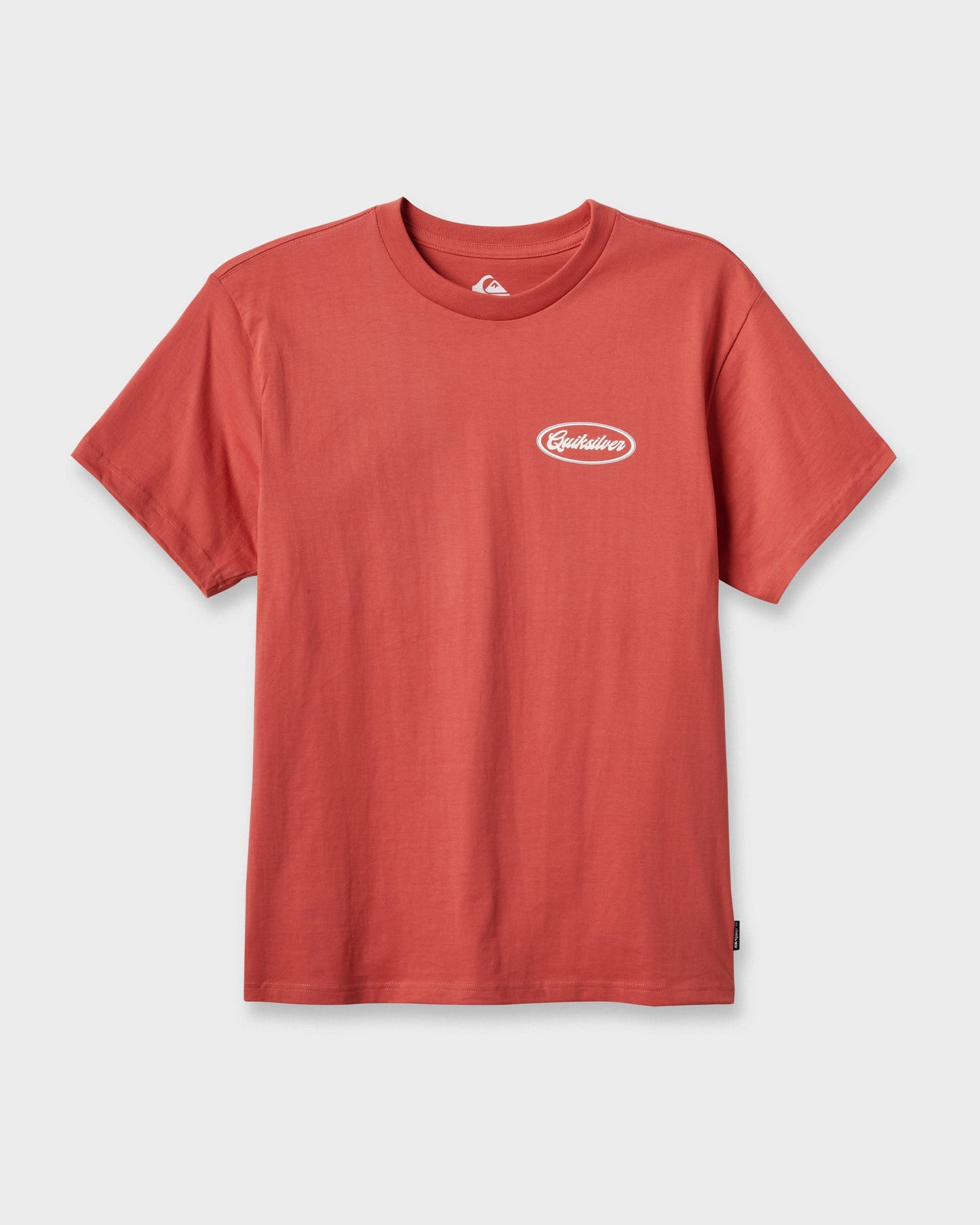 Quick Silver Mechanics Script Classic T-shirt - Mineral Red