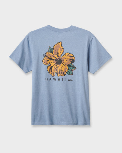 Quick Silver Hi Garden Classic T-shirt - Ashley Blue Heather