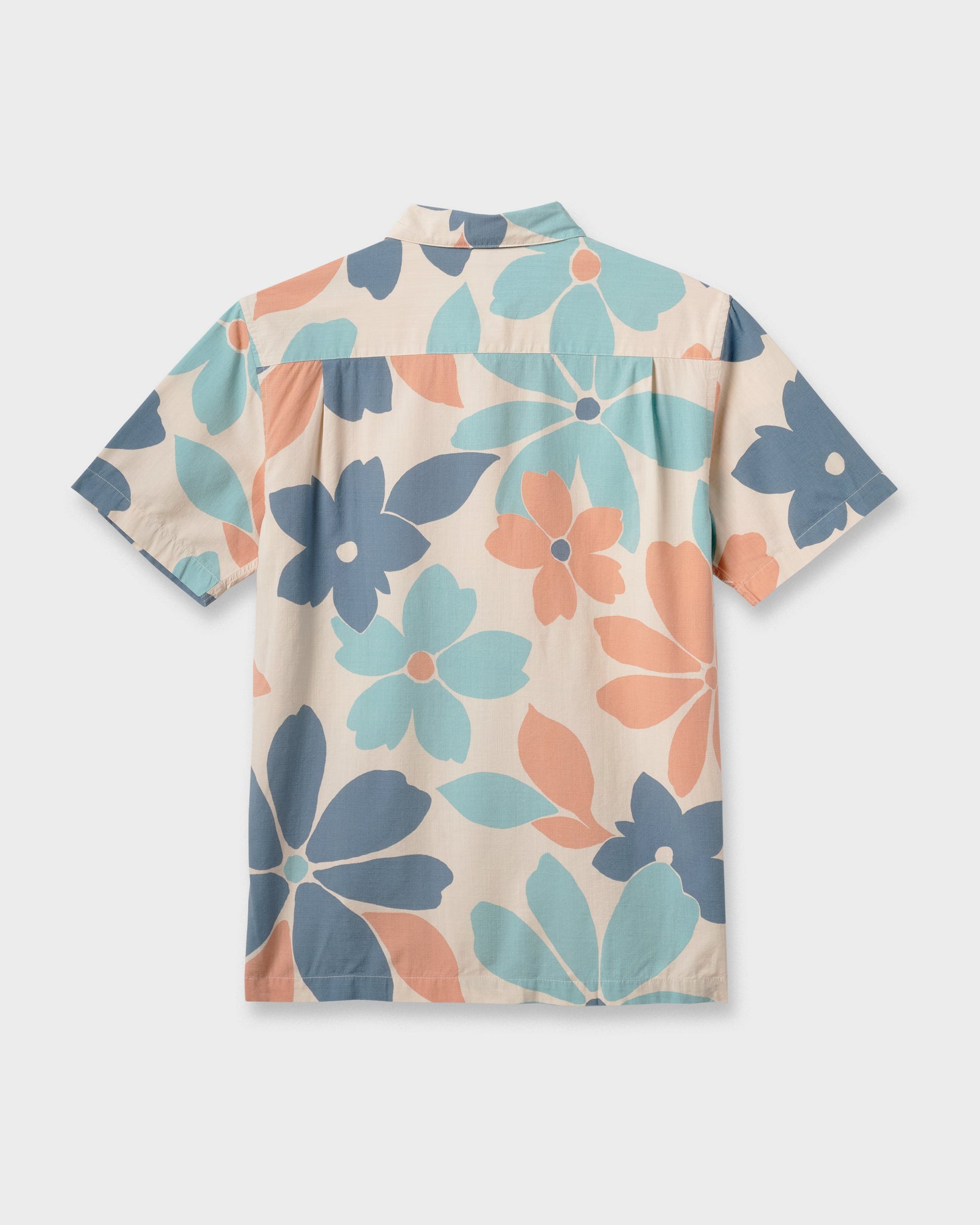 Quick Silver Waterman Flower Power Shirt - Moonbeam