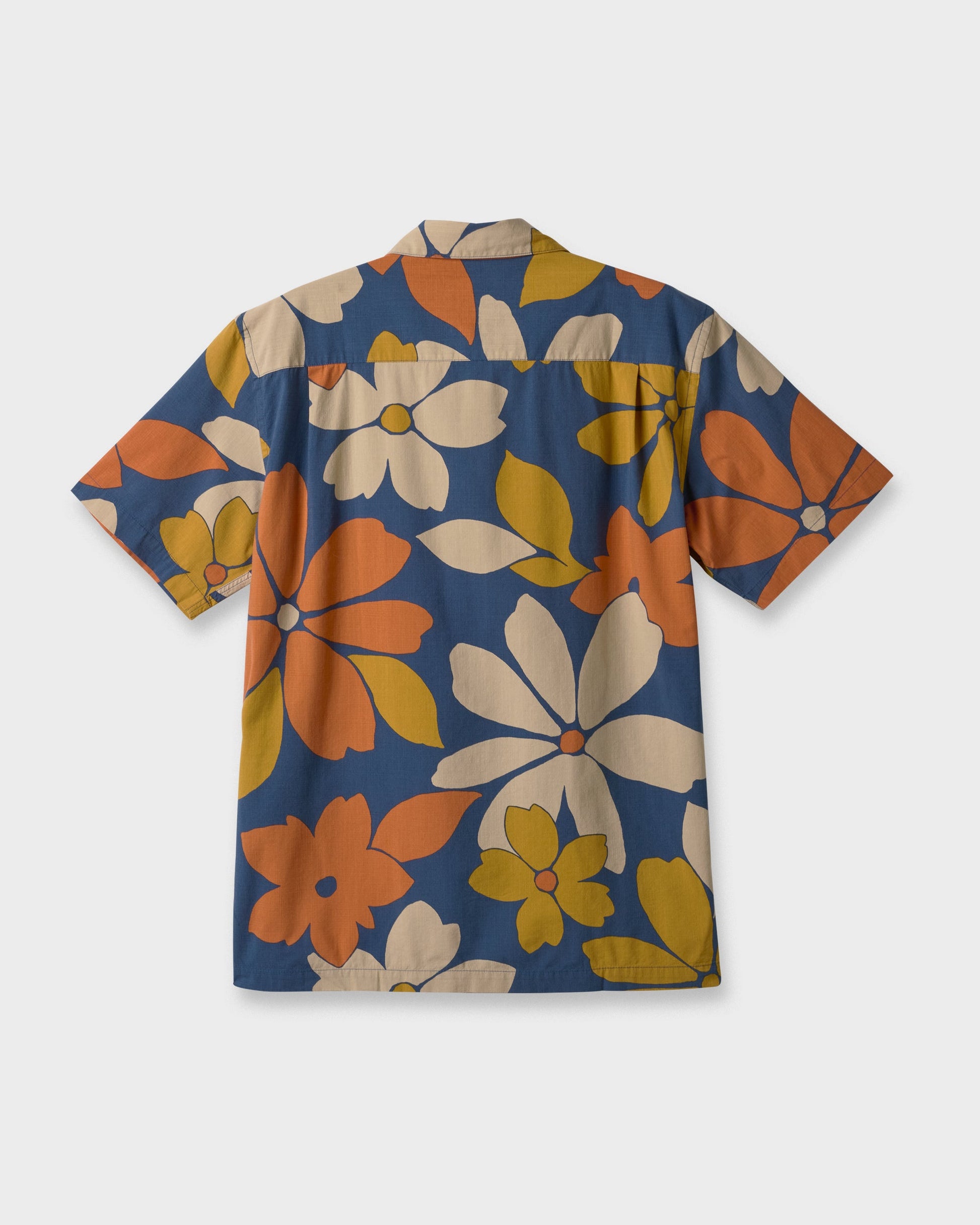 Quick Silver Waterman Flower Power Shirt - Sargasso Sea