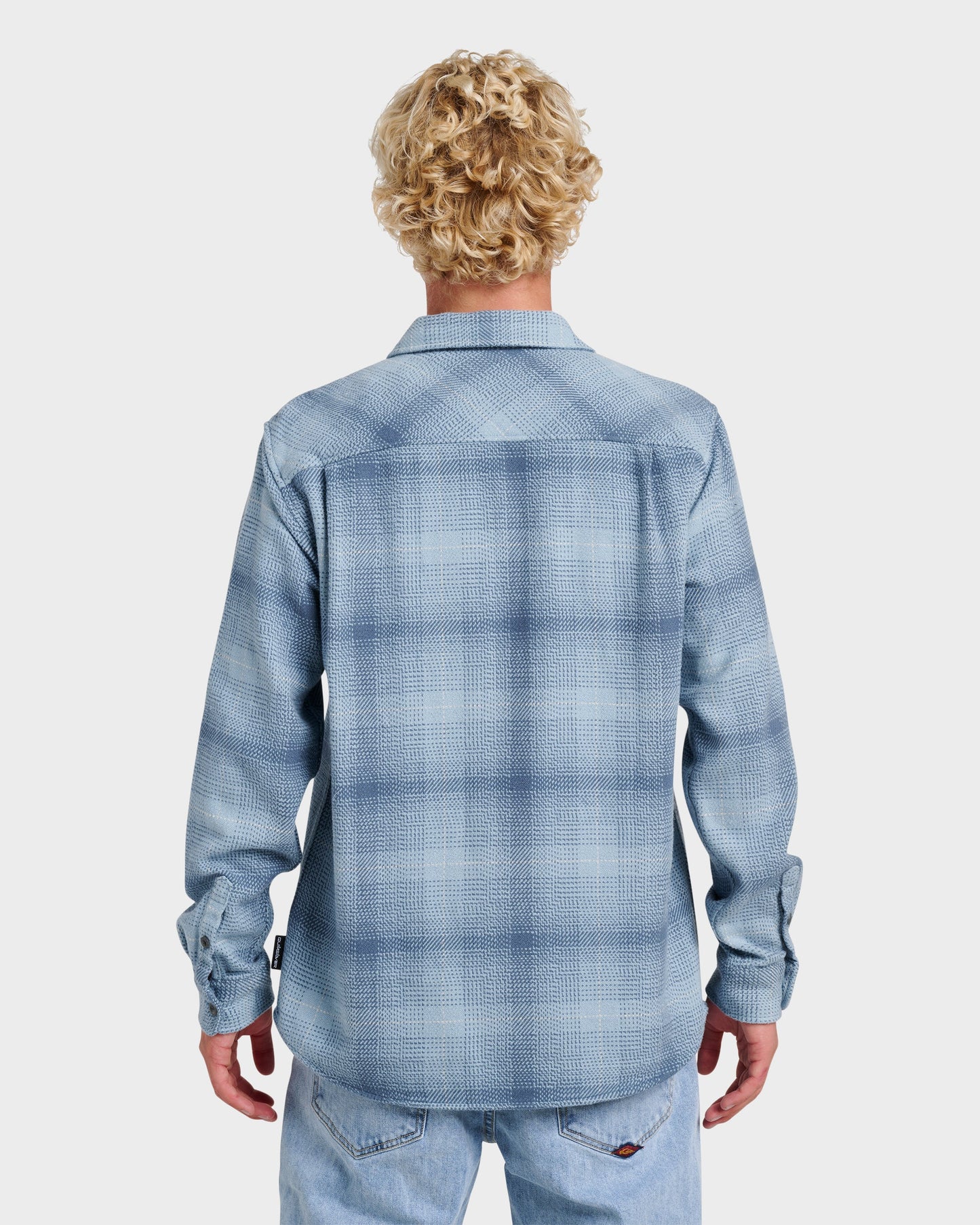 Quick Silver Dna Flannel Shirt - China Blue