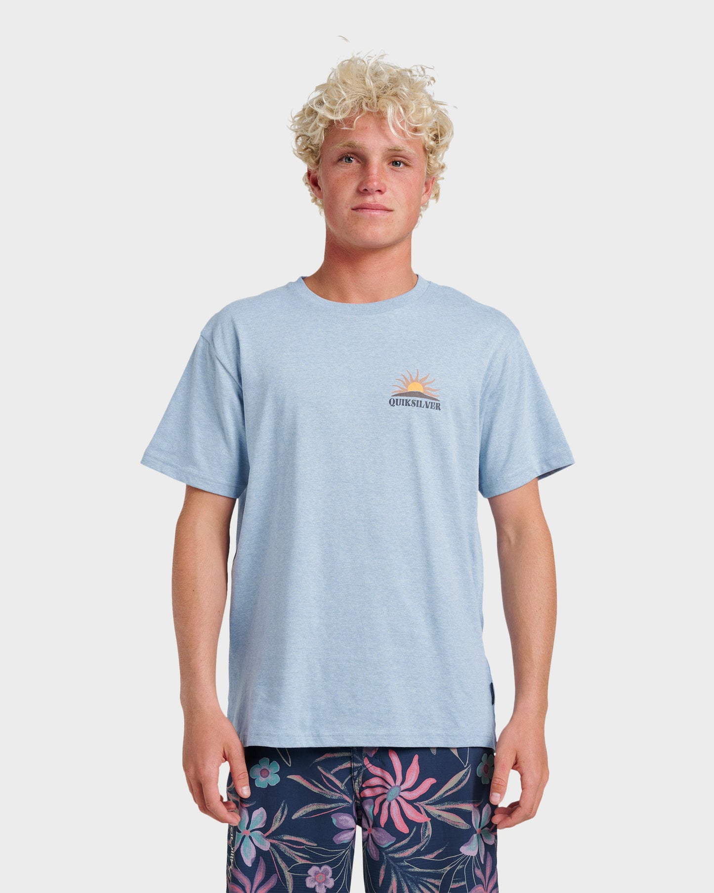 Quick Silver Dawn Patrol Classic T-shirt - Ashley Blue Heather