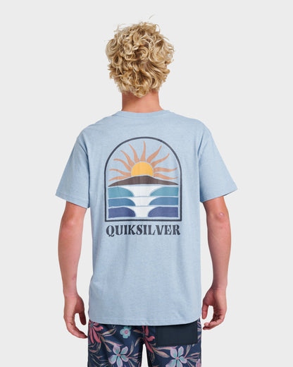 Quick Silver Dawn Patrol Classic T-shirt - Ashley Blue Heather