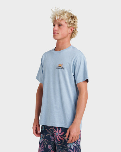 Quick Silver Dawn Patrol Classic T-shirt - Ashley Blue Heather