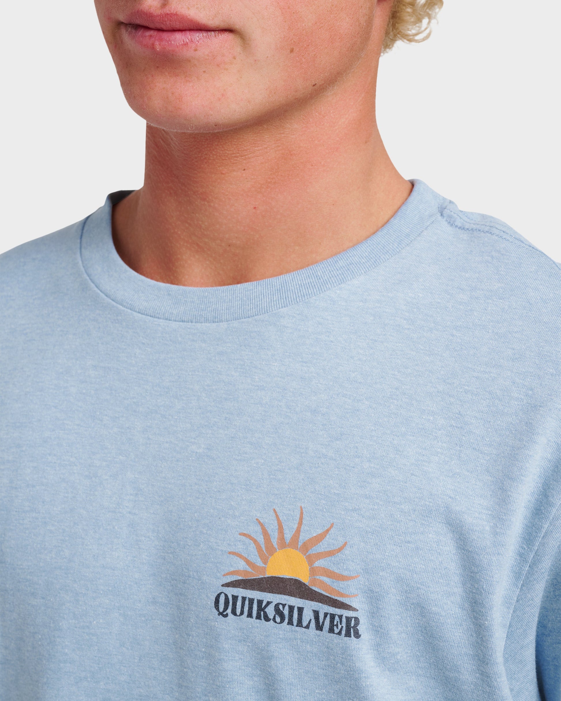 Quick Silver Dawn Patrol Classic T-shirt - Ashley Blue Heather