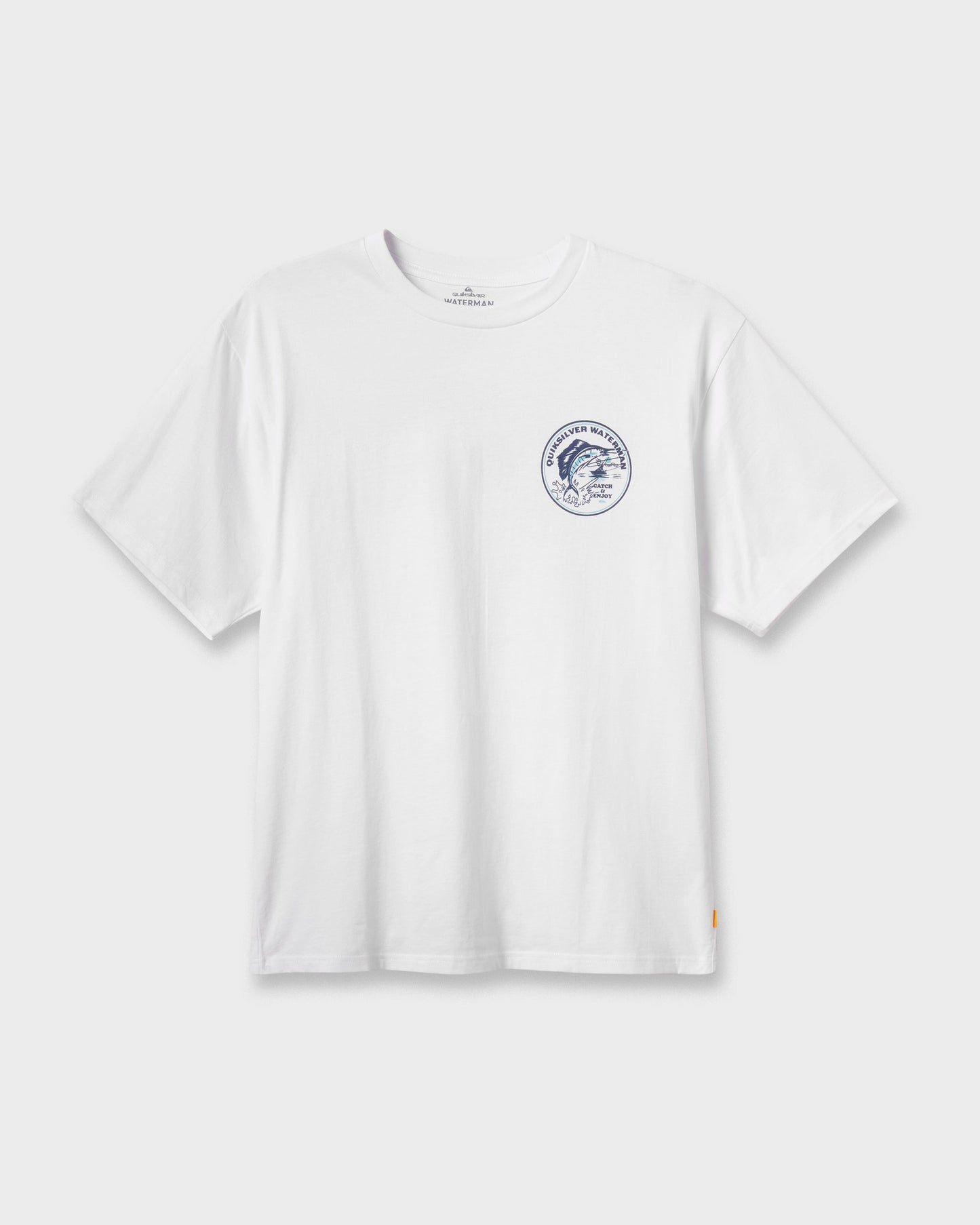 Quick Silver Waterman Catch & Release Classic T-shirt - White
