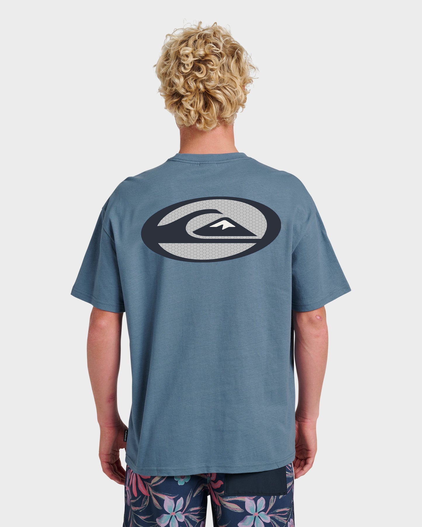 Quick Silver Saturn Tech Heavy Weight T-shirt - China Blue