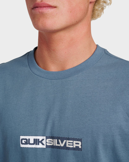 Quick Silver Saturn Tech Heavy Weight T-shirt - China Blue