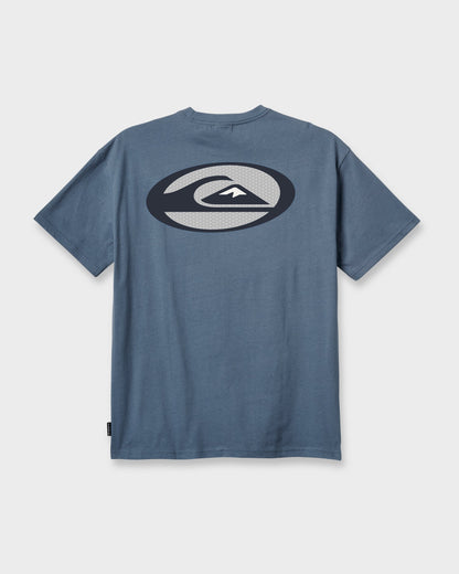 Quick Silver Saturn Tech Heavy Weight T-shirt - China Blue