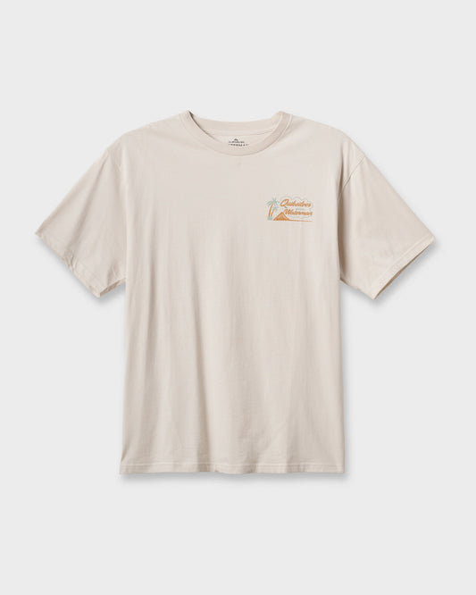Quick Silver Waterman Tropic Island Classic T-shirt - Moonbeam