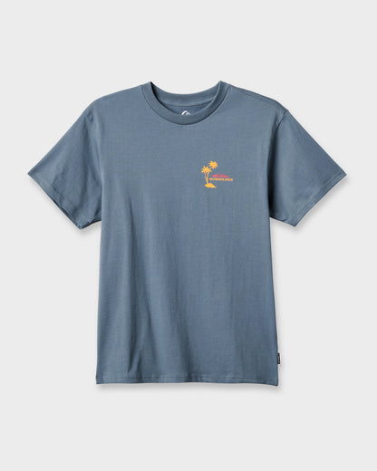 Quick Silver Tropical Surf Classic T-shirt - China Blue