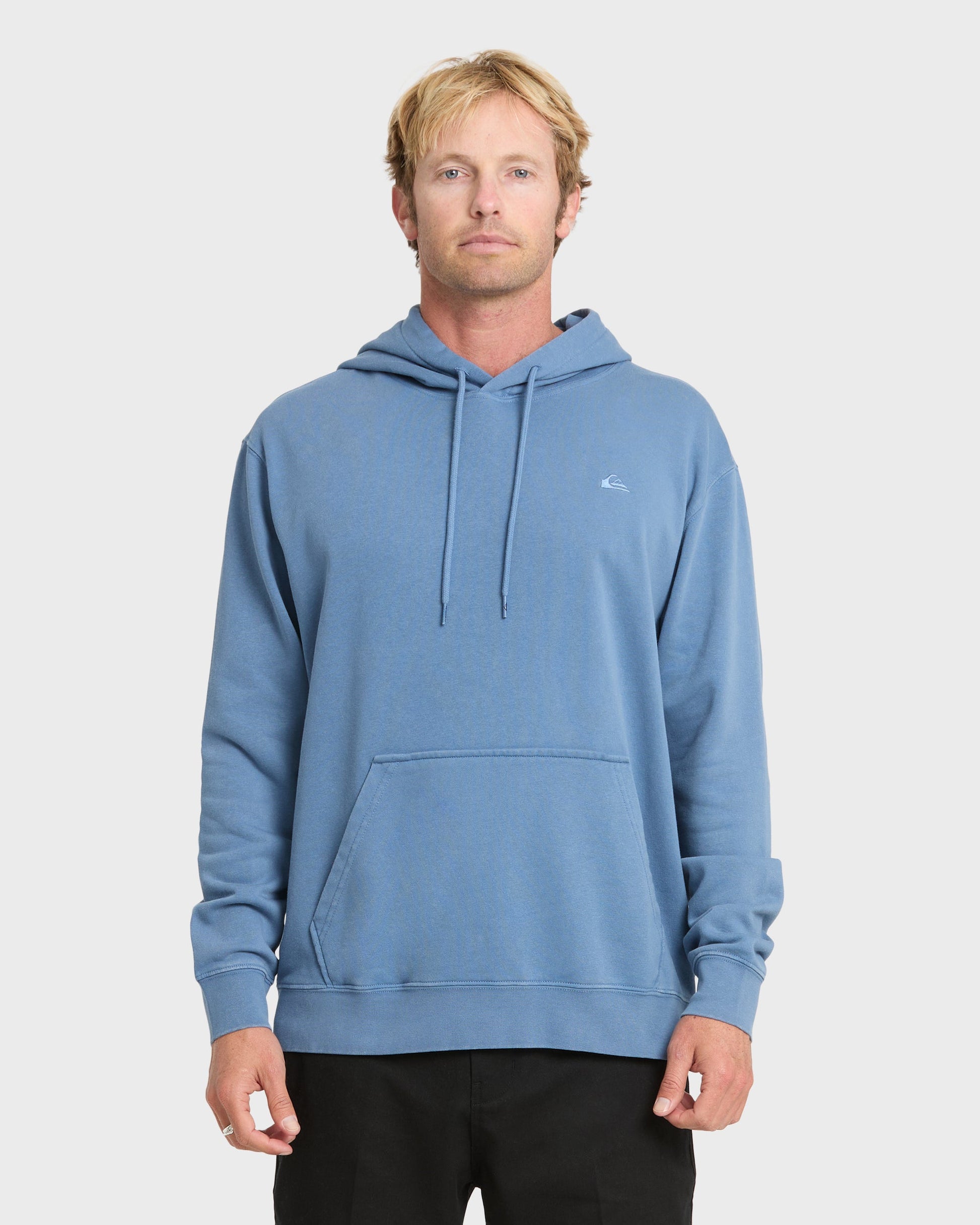 Quick Silver Saltwater Hoodie - Copen Blue