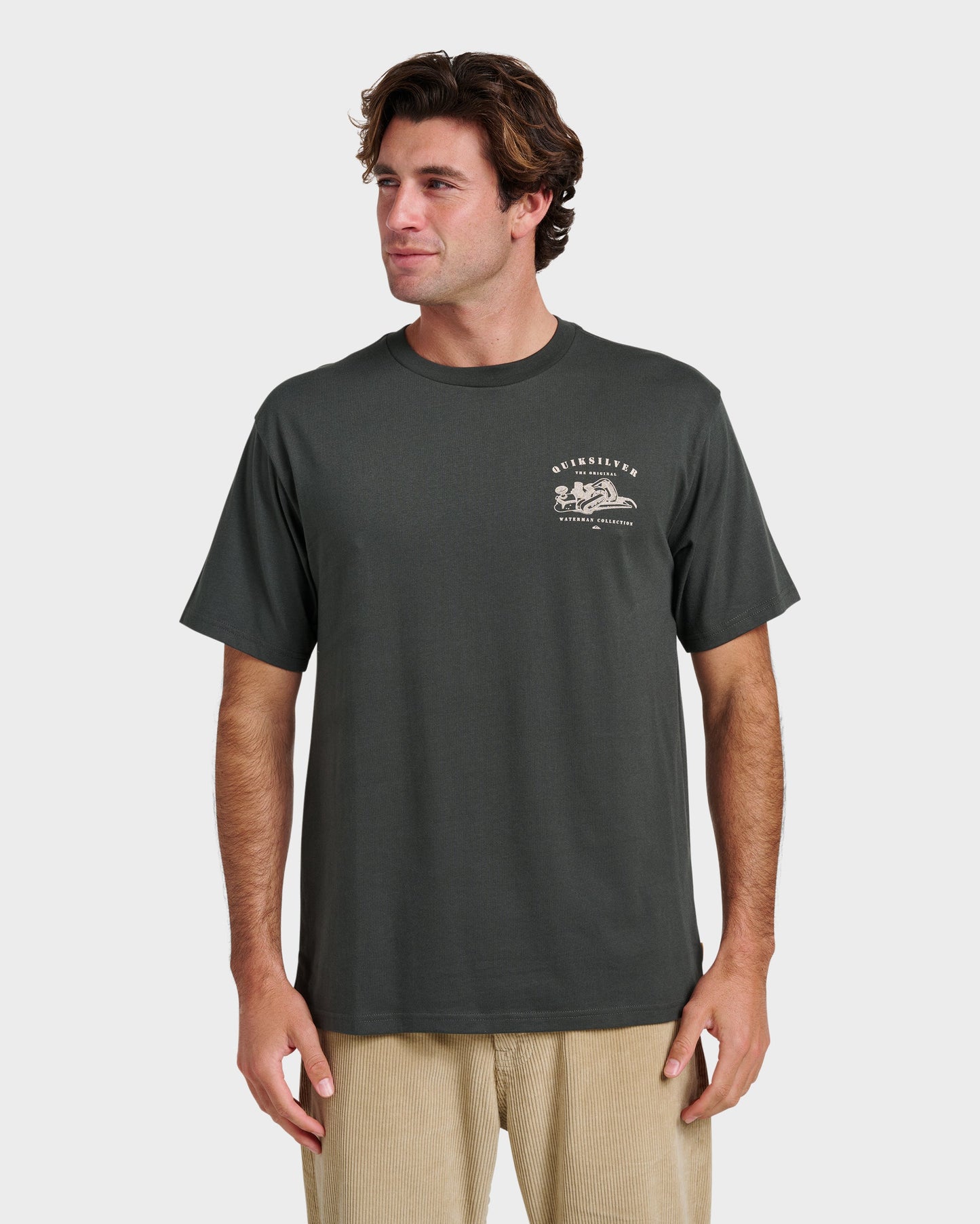 Quick Silver Waterman Planer Classic T-shirt - Phantom