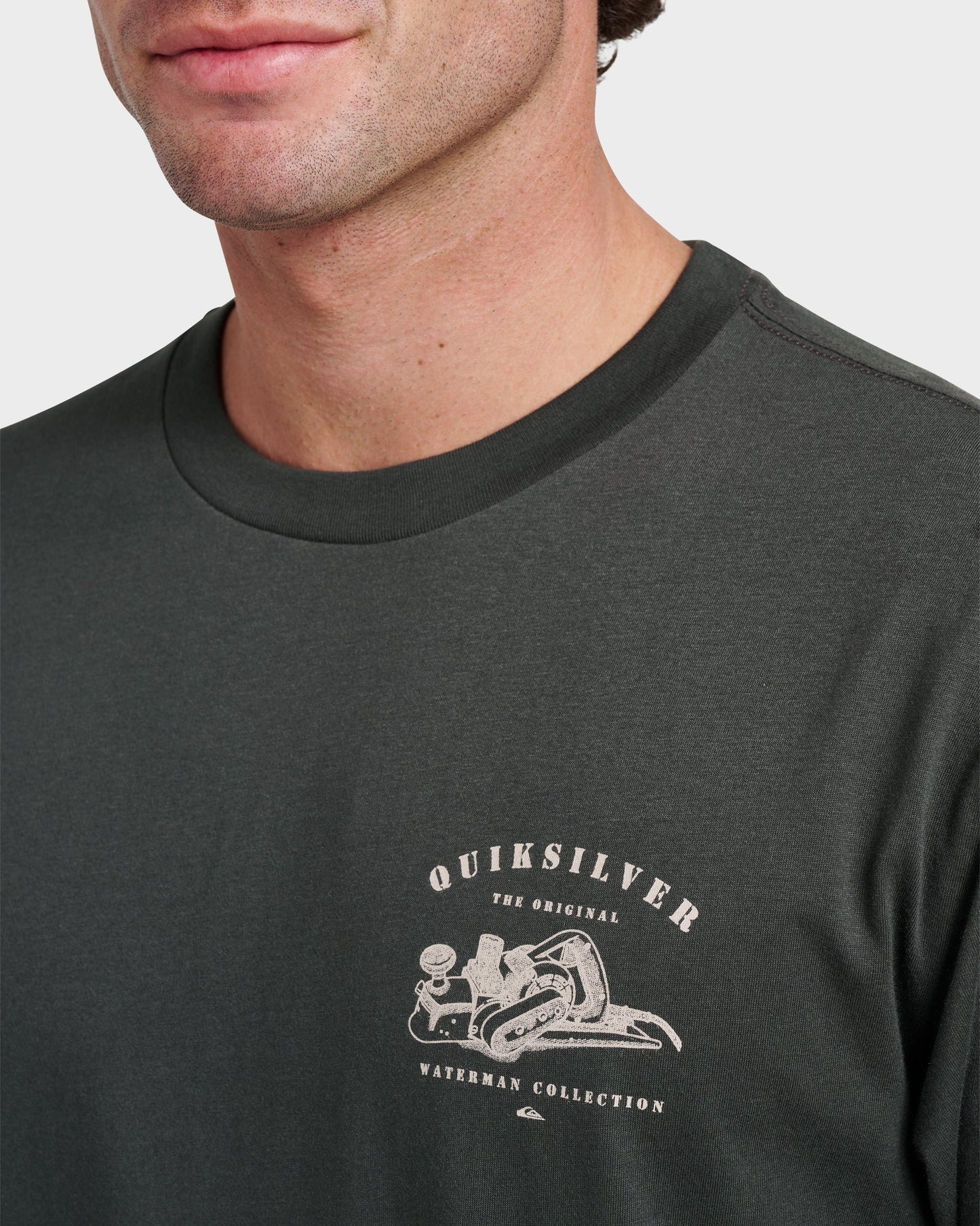 Quick Silver Waterman Planer Classic T-shirt - Phantom