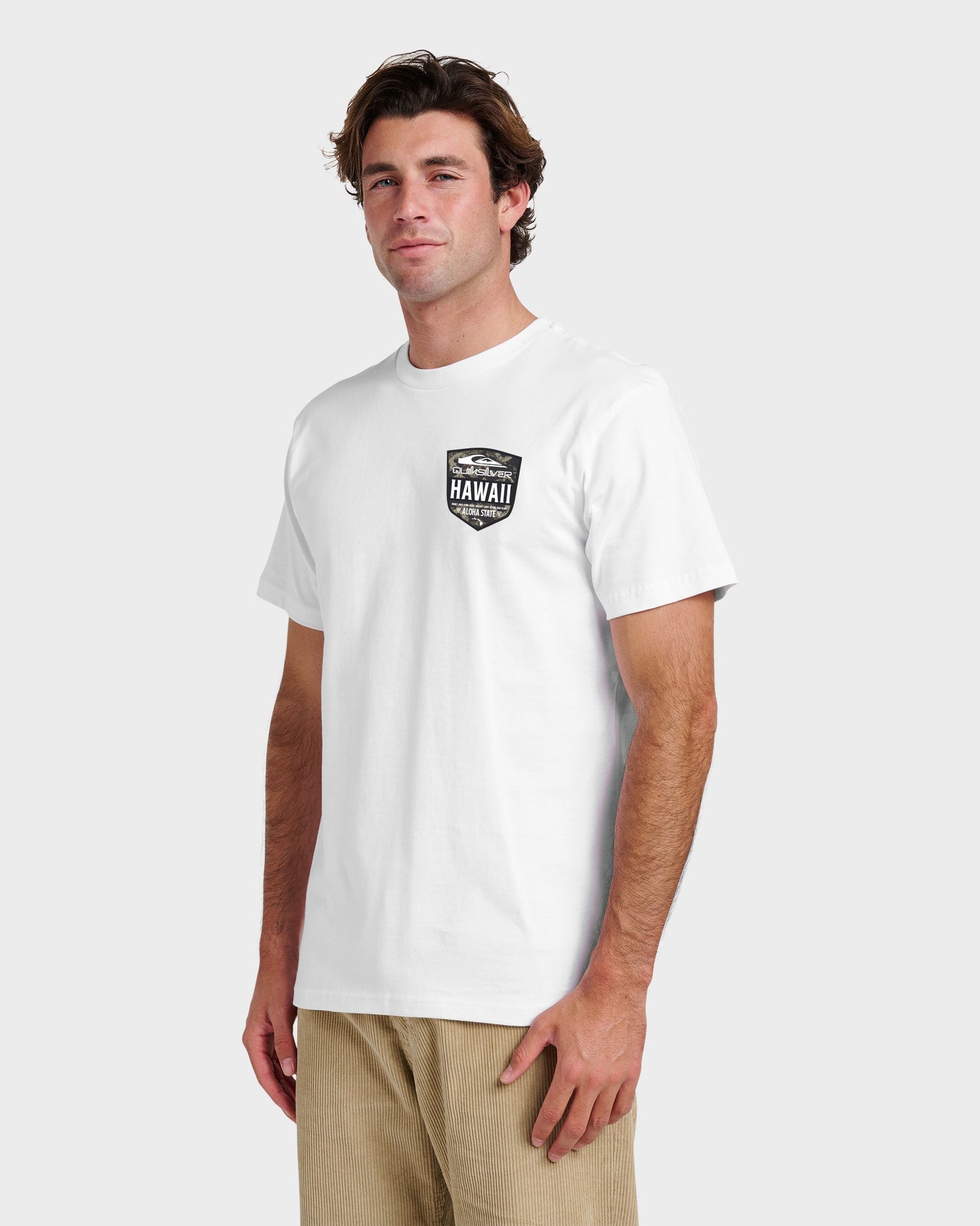 Quick Silver Hi Shield Classic T-shirt - White