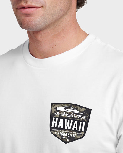 Quick Silver Hi Shield Classic T-shirt - White