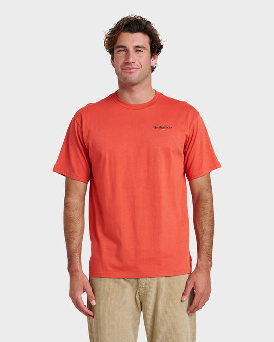 Quick Silver Waterman Adventures Classic T-shirt - Hot Sauce