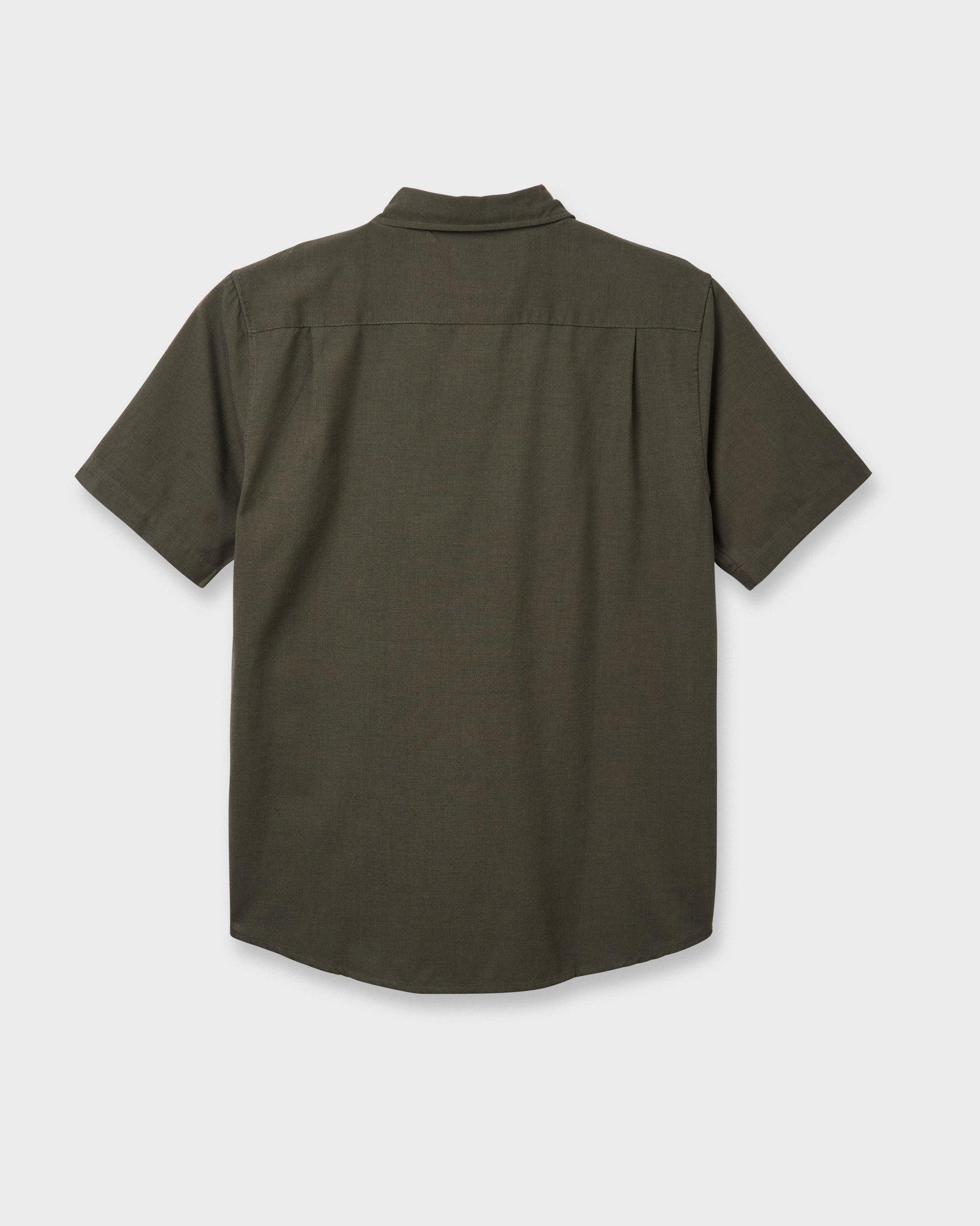 Quick Silver Shoreline Classic Short Sleeve Shirt - Grape Leaf
