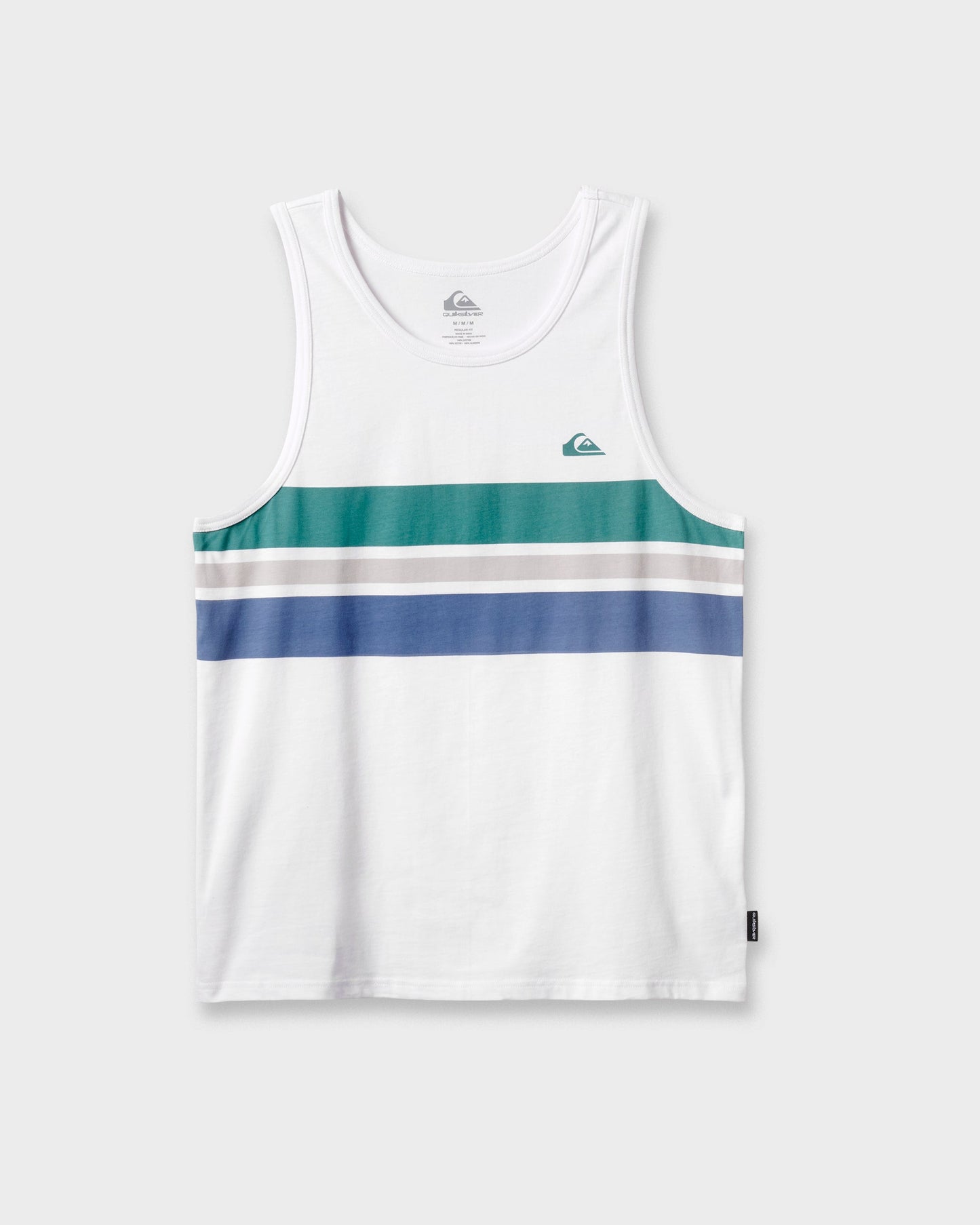 Quick Silver Og Stripe Tank - White