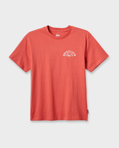 Quick Silver Sunrise Arch Classic T-shirt - Mineral Red