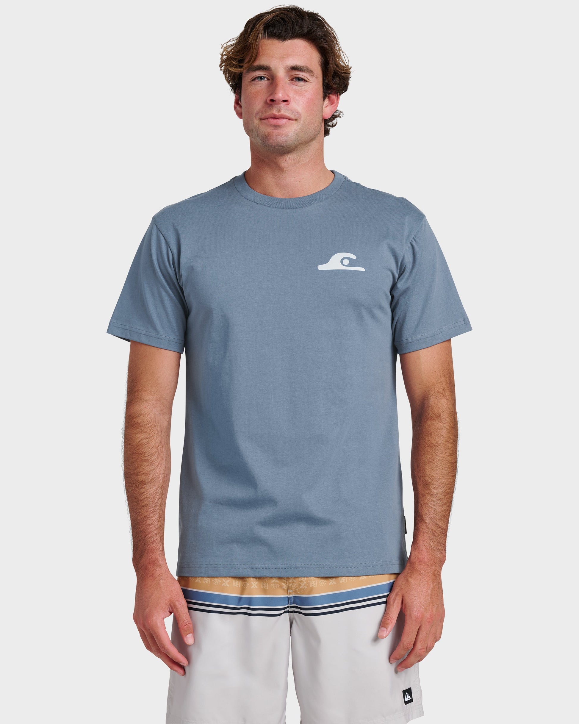 Quick Silver Primitive Scripture Classic T-shirt - China Blue