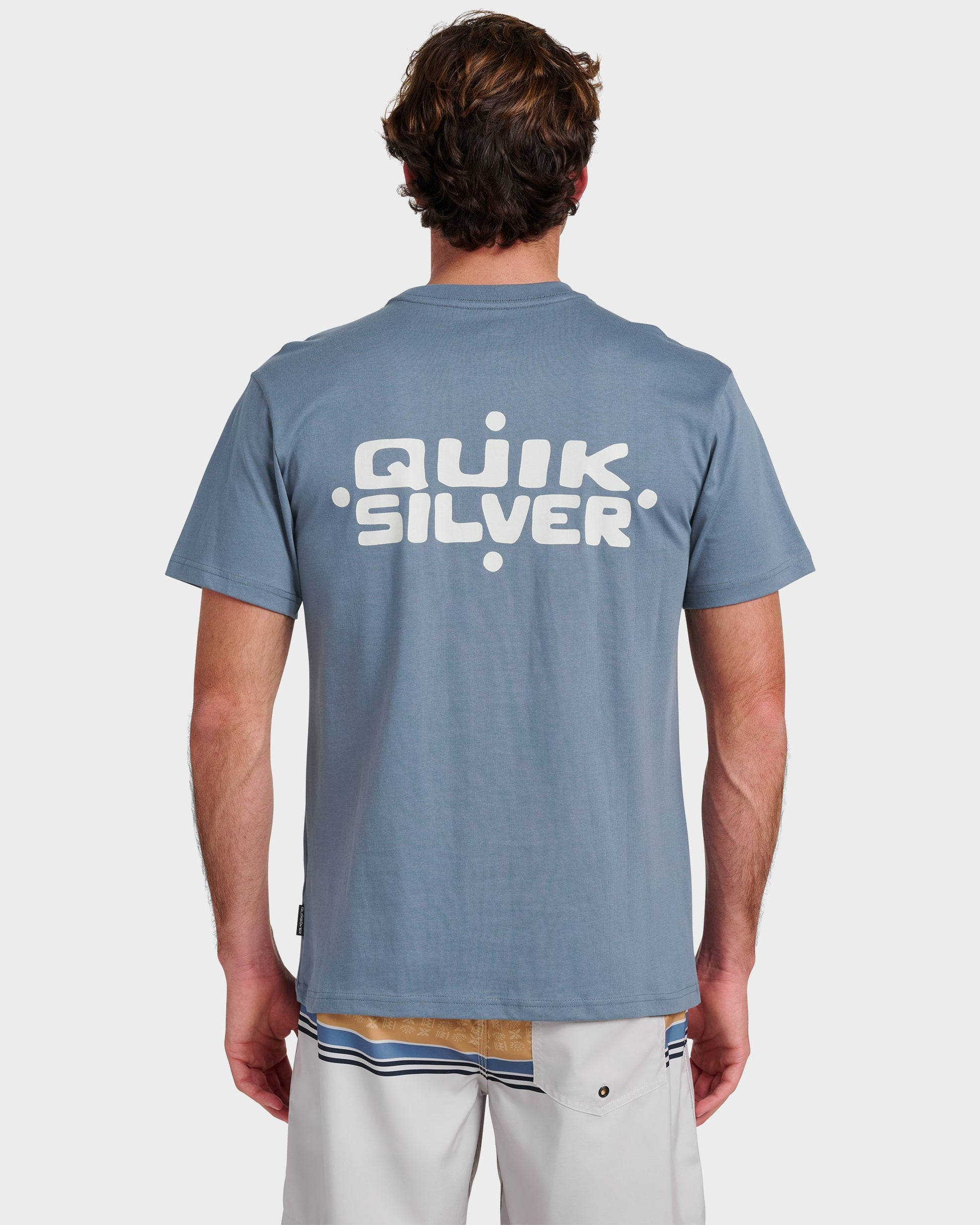 Quick Silver Primitive Scripture Classic T-shirt - China Blue