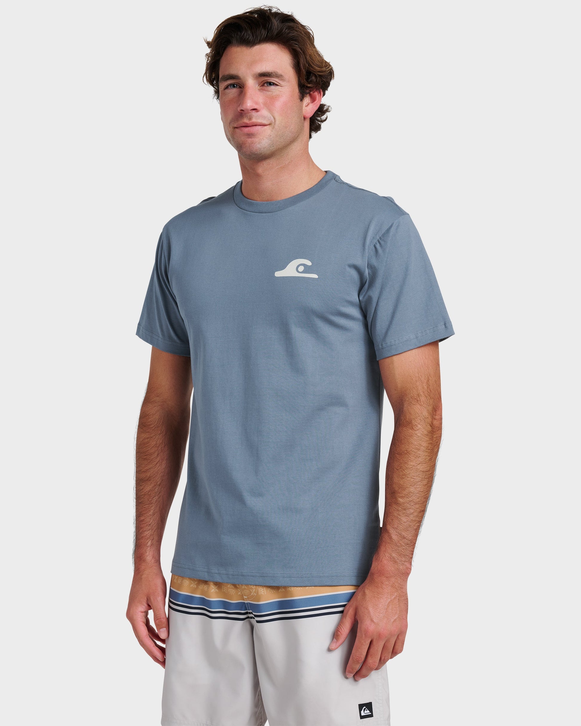 Quick Silver Primitive Scripture Classic T-shirt - China Blue