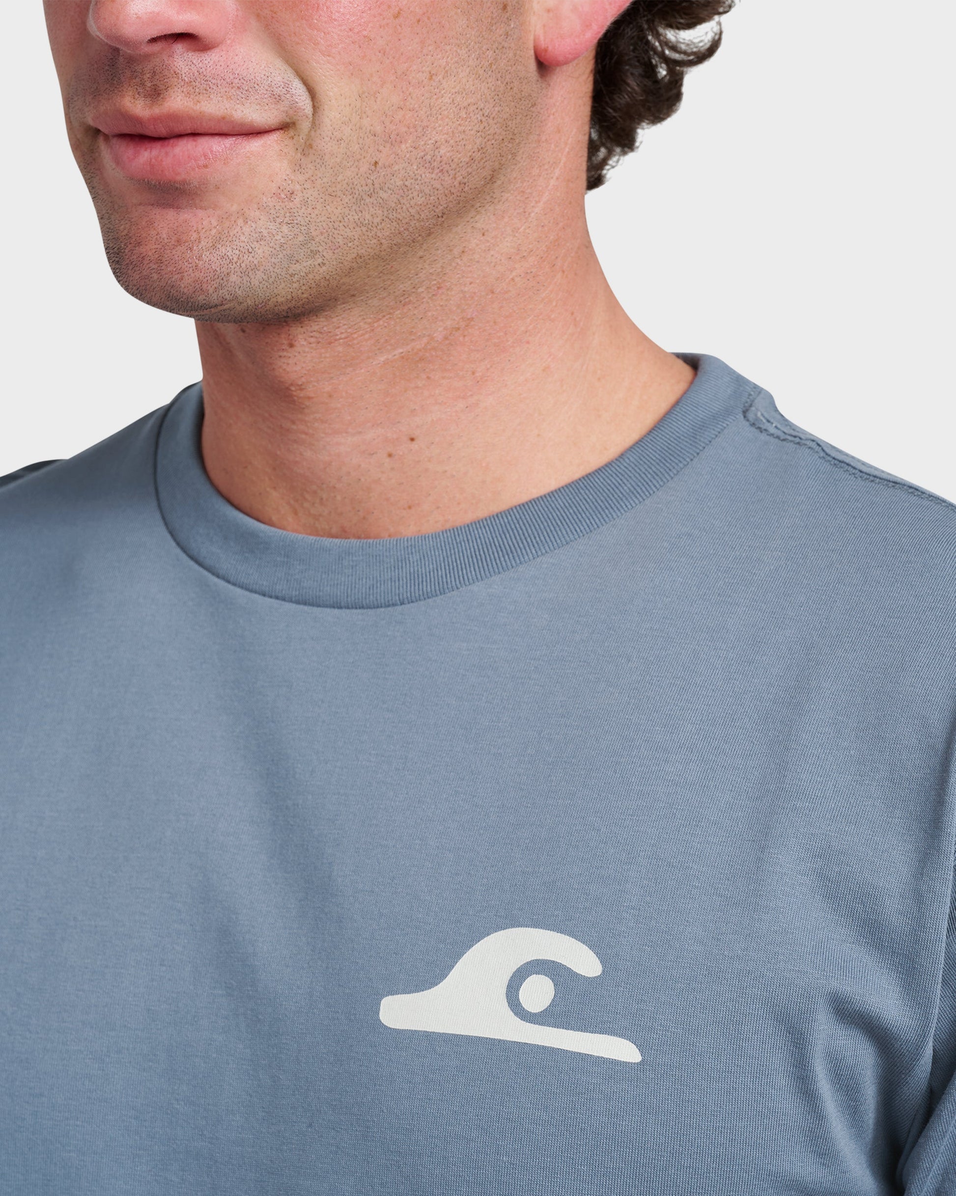 Quick Silver Primitive Scripture Classic T-shirt - China Blue