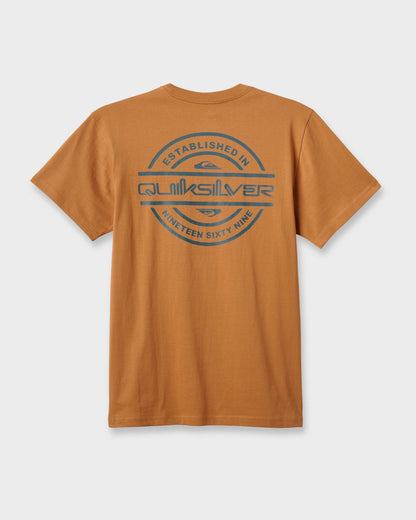 Quick Silver Mirrored Classic T-shirt - Almond