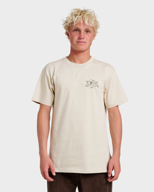 Quick Silver Floral Needs Classic T-shirt - Moonstruck