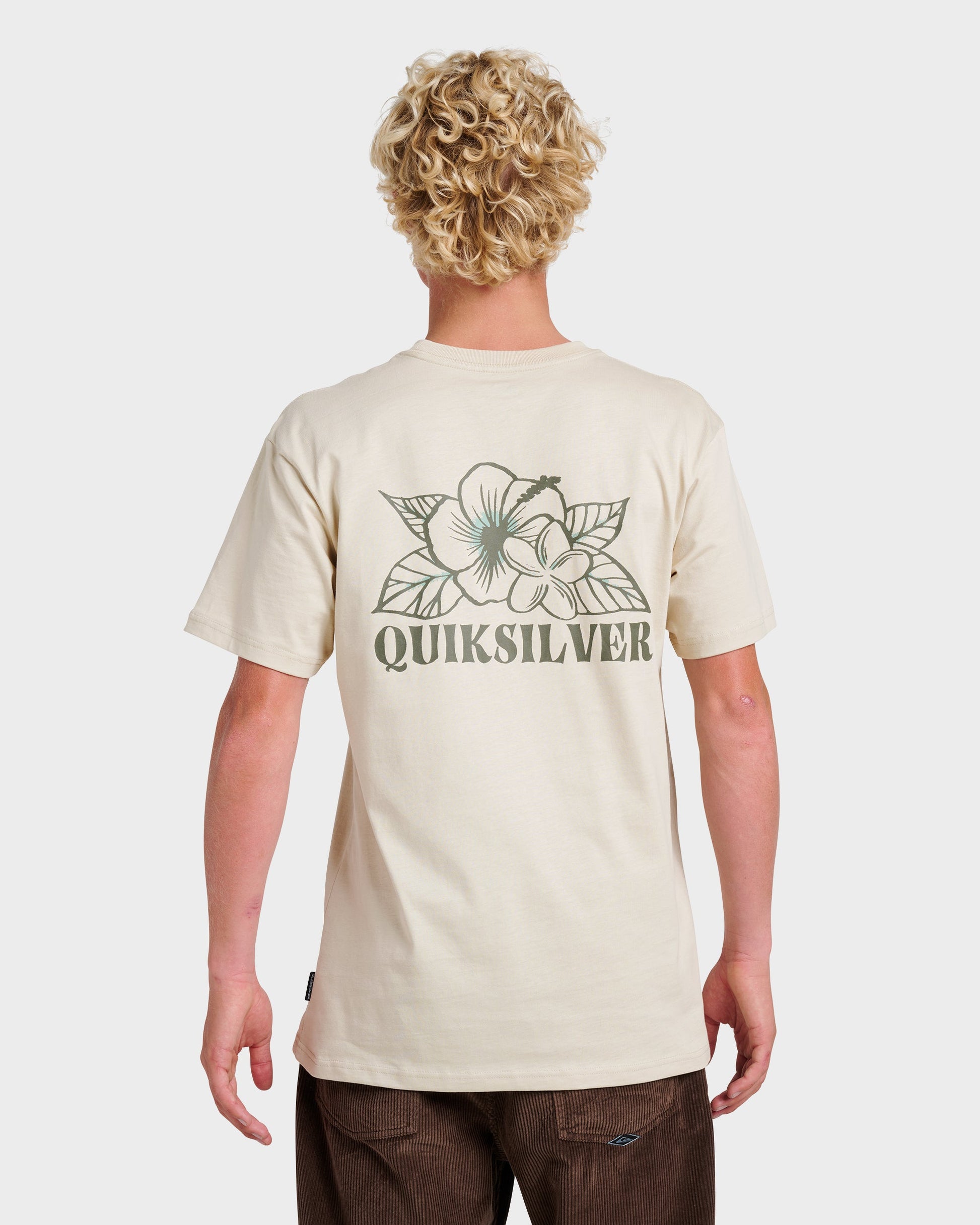 Quick Silver Floral Needs Classic T-shirt - Moonstruck