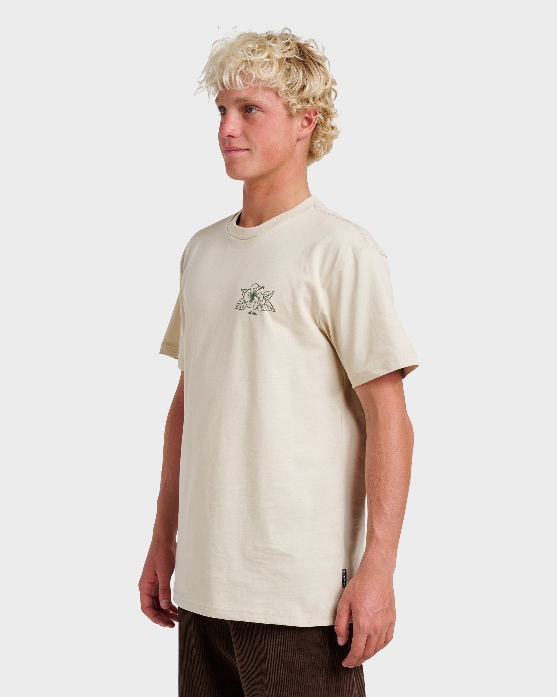 Quick Silver Floral Needs Classic T-shirt - Moonstruck