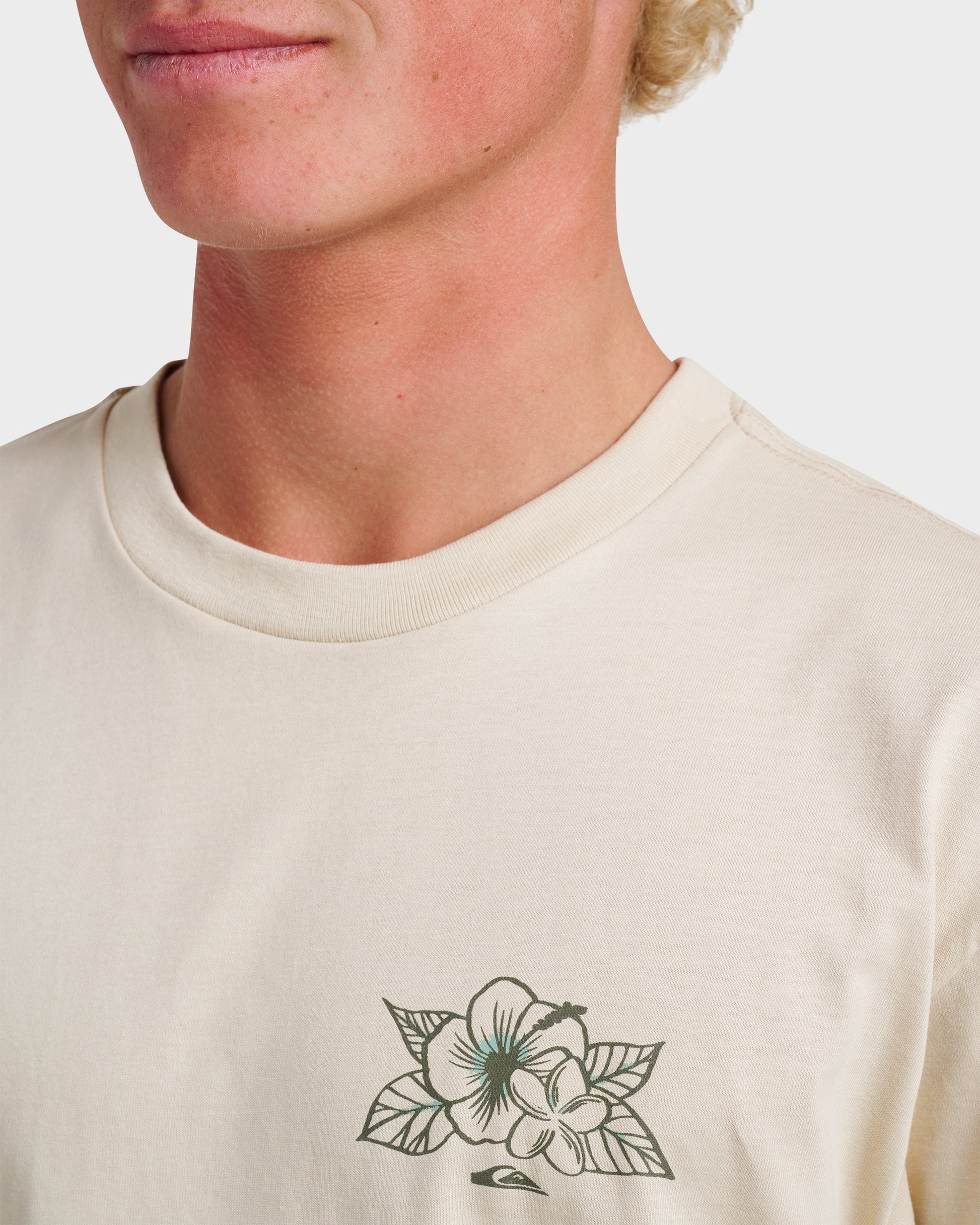 Quick Silver Floral Needs Classic T-shirt - Moonstruck